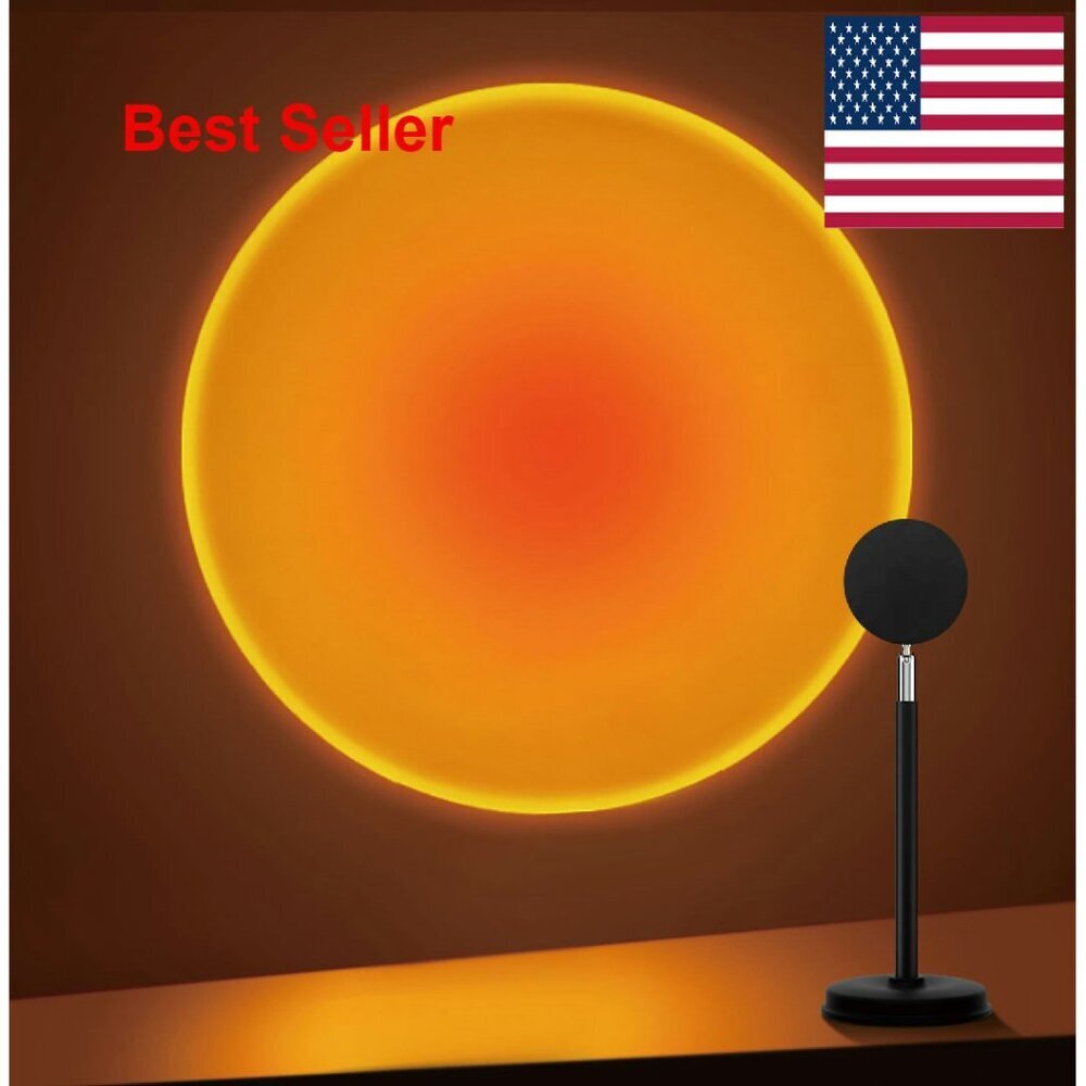 Sunset Projection Lamp Led Night Light Adjustable Romantic Decor Photography